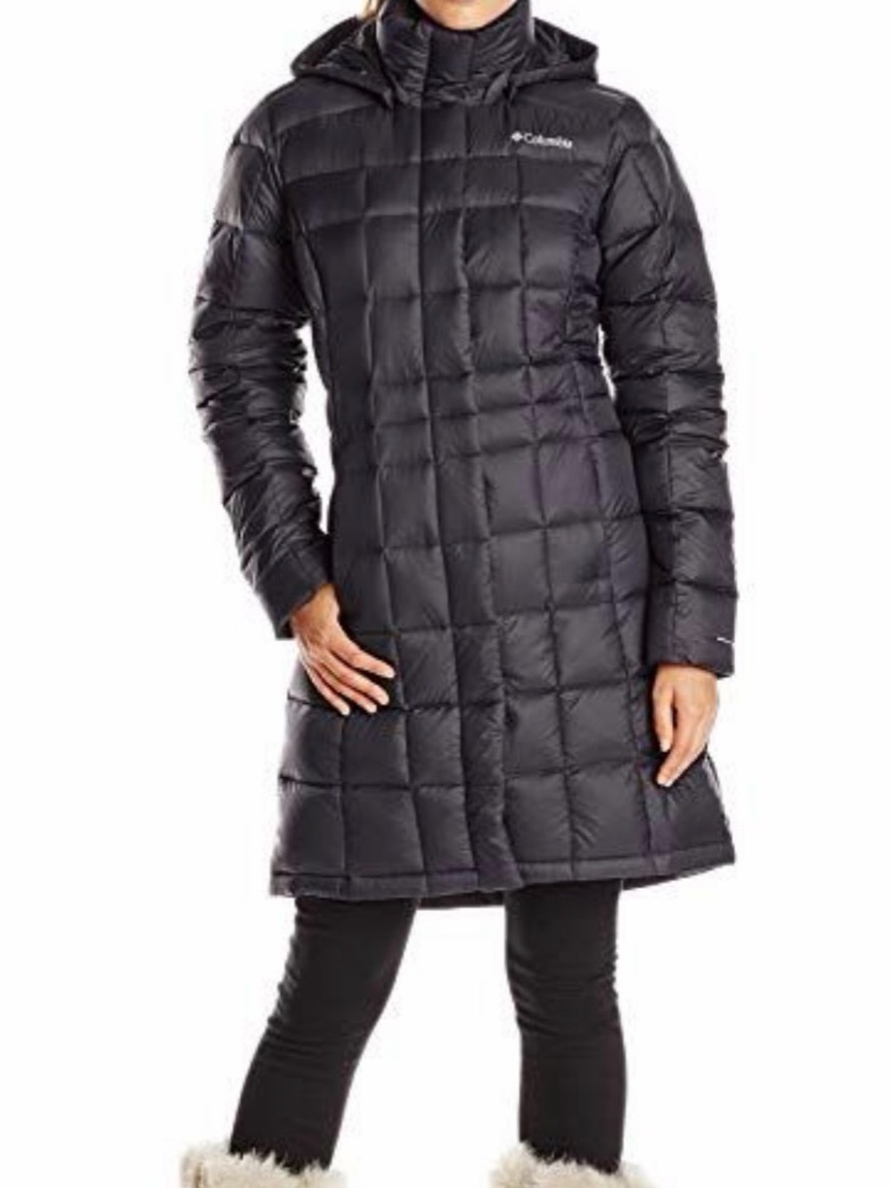 Columbia Women’s Hexbreaker Long Down Puffer Parka Jacket, size Medium
